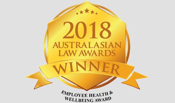 Australian Law Awards Winner 2018